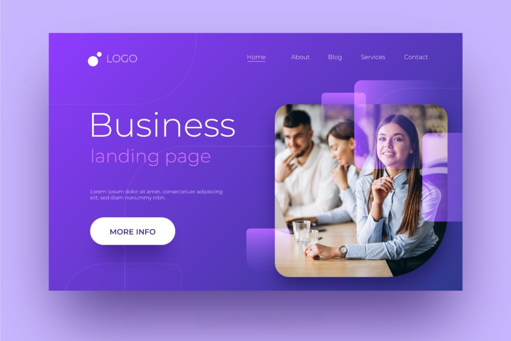 how to create a landing page