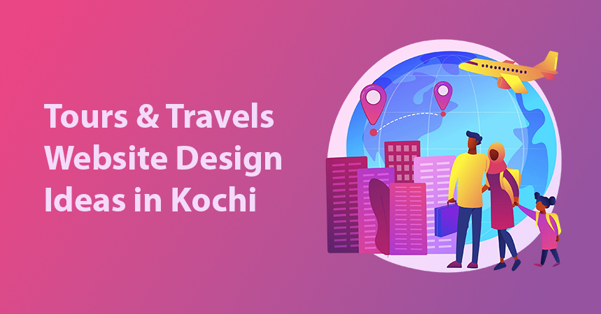 tours and travels website design ideas kochi