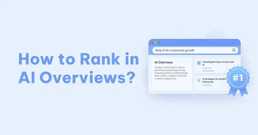 how to rank in ai overviews