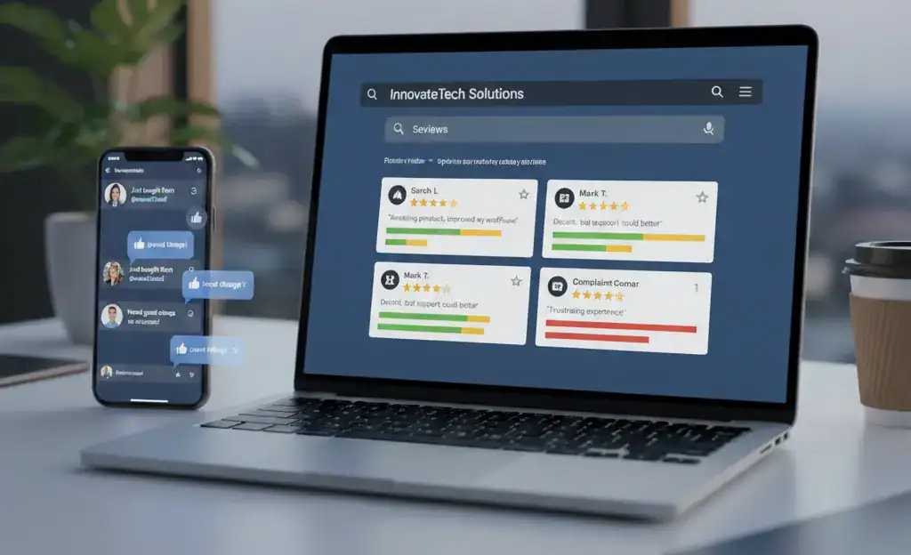 customer reviews and ratings in online reputation management