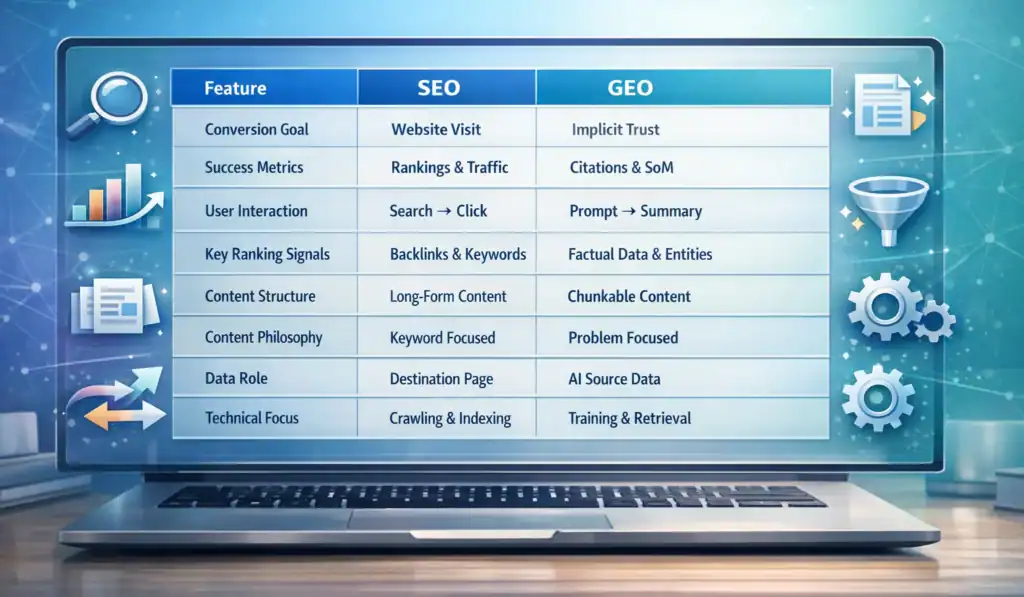 seo vs geo