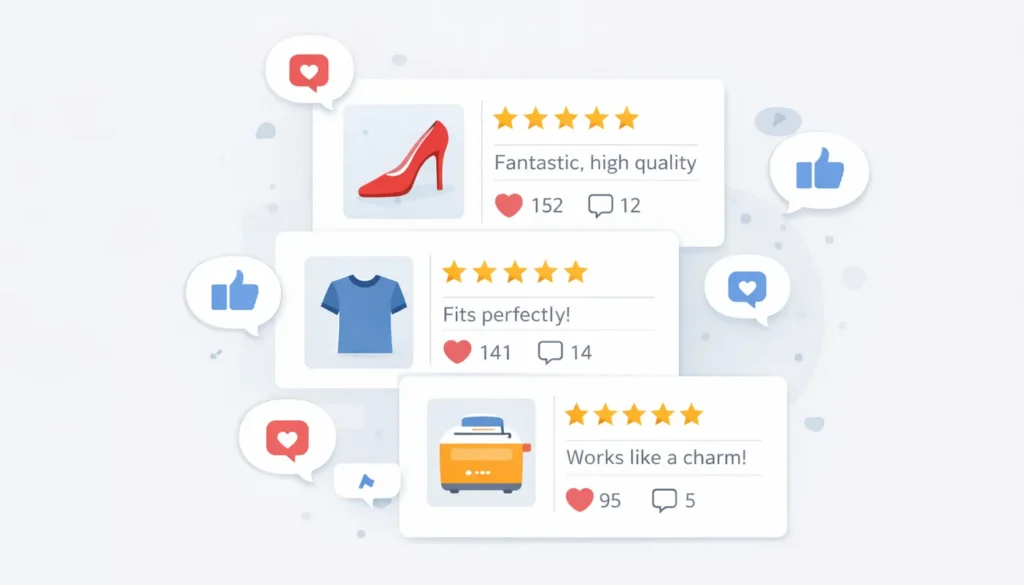 Builds Trust Through Social Proof in Social Media Marketing for Ecommerce