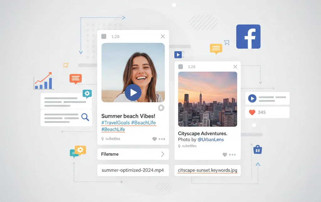Optimize Facebook Images and Videos for SEO
