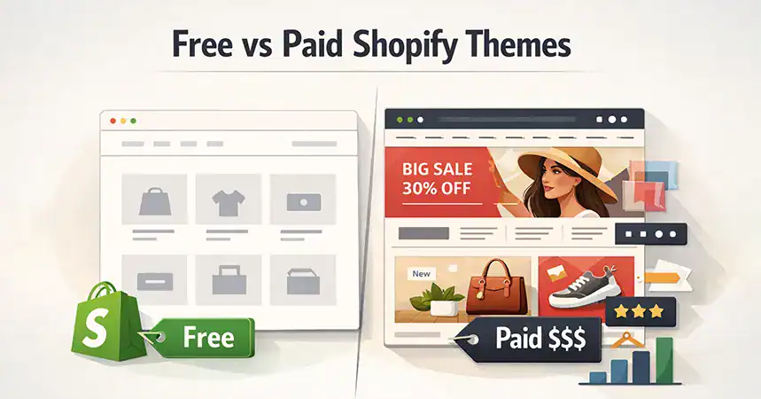 free vs paid shopify themes