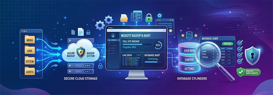 Database audit and backup for a WooCommerce to Shopify migration