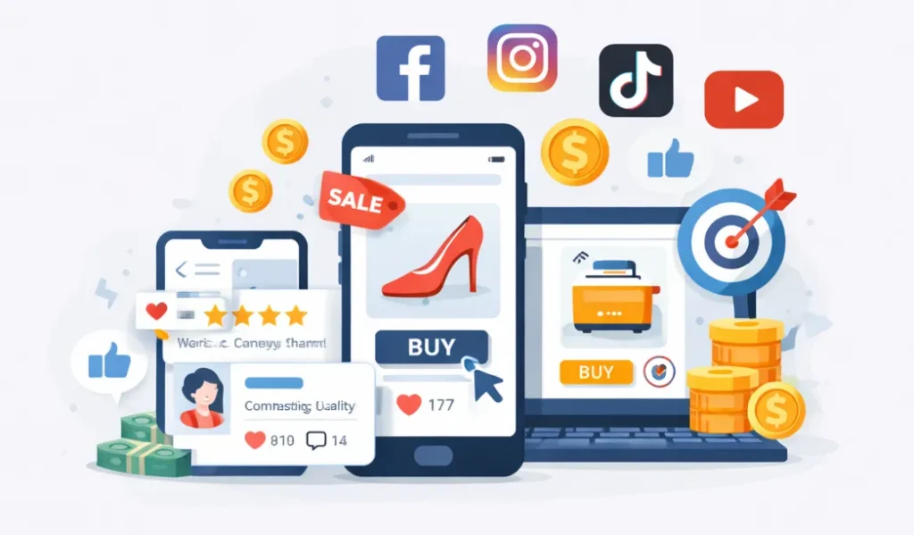 Paid Social Advertising for Ecommerce in Social Media Marketing
